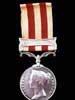 Indian Mutiny Medal with a clasp for Central India
