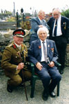 Colonel Cummings, Defence Attaché, British Embassy , Dublin and Major Clarke RAMC 14th Army.